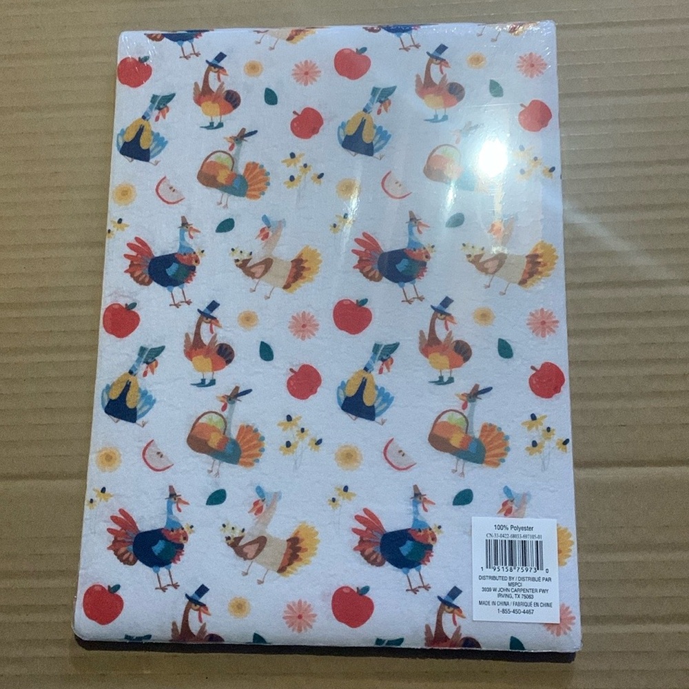 Bundle🍂(x2) NWT Creatology Felt Sheets Turkeys Pattern - Picture 3 of 4